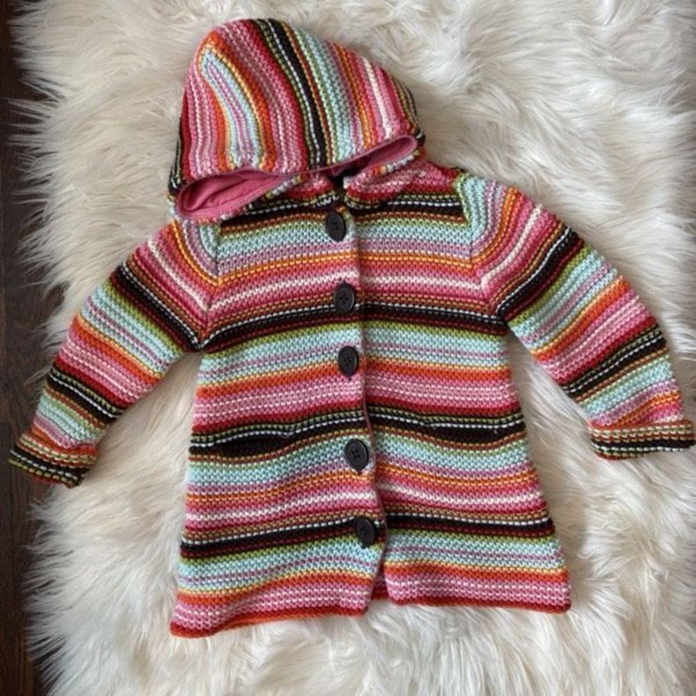 Knit sweater jacket